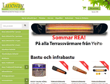 Tablet Screenshot of luxway.se